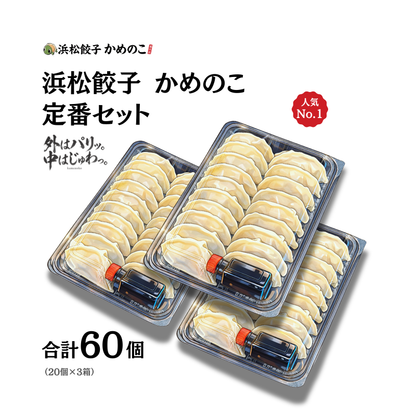 浜松餃子 かめのこ 定番×3箱